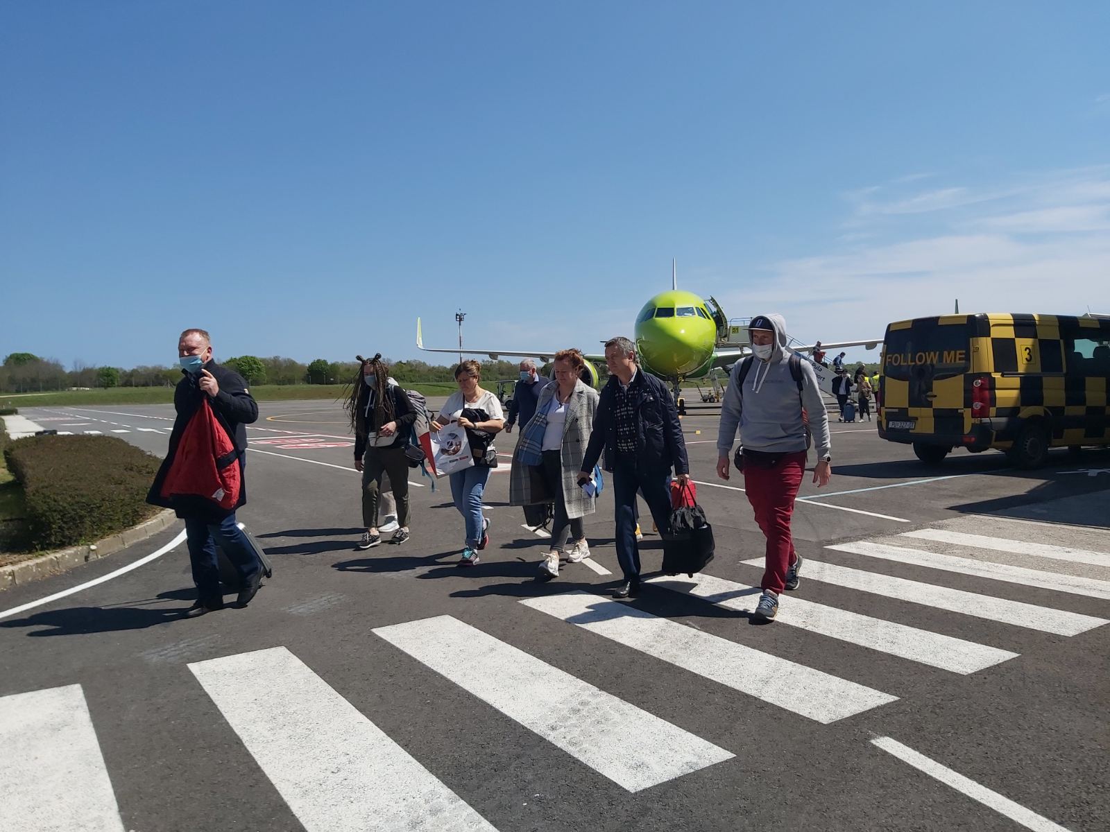 ZRAČNA LUKA PULA OPET LETI! Popunjenost zrakoplova koji stižu iz Moskve je preko 95 posto