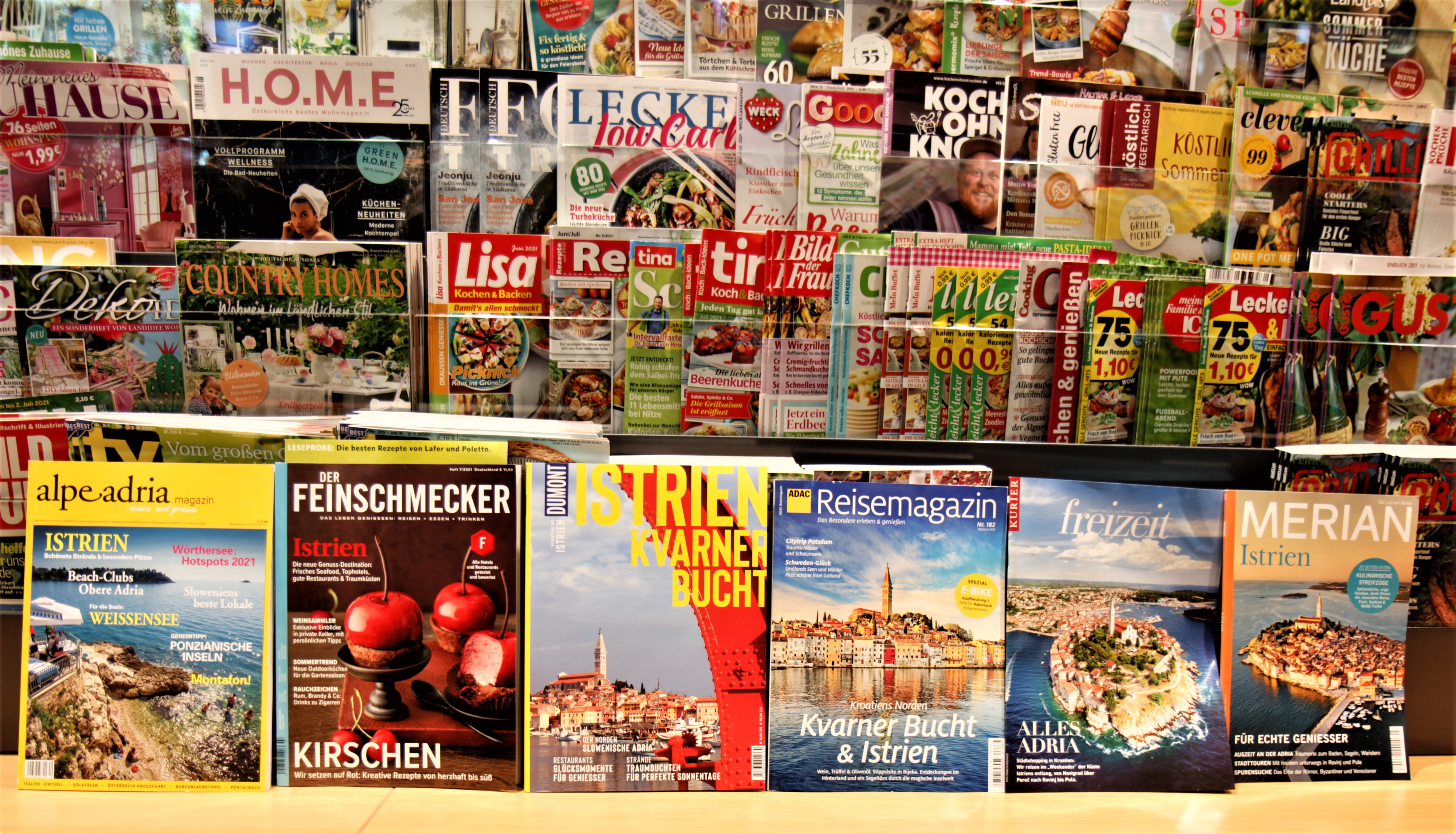 POVIJESNI USPJEH! U Austriji i Njemačkoj Istra se pojavila na naslovnicama čak šest magazina!