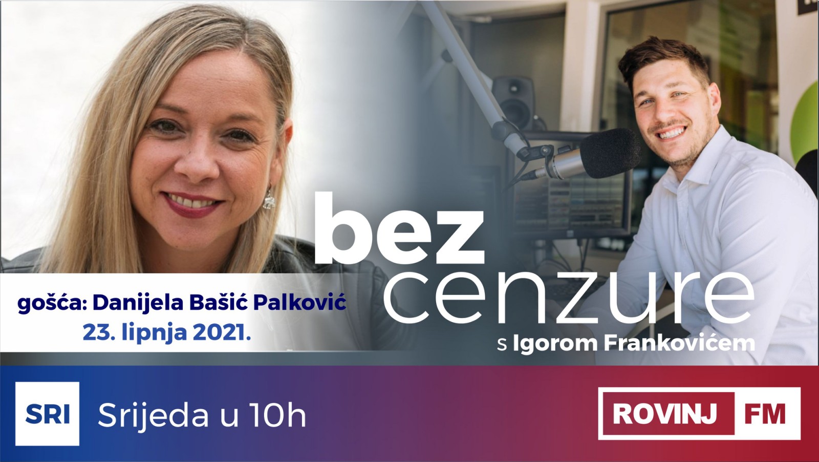 Novinarka Danijela Bašić Palković gošća emisije 'Bez cenzure', GLAVNI UREDNIK IPAK NE DOLAZI