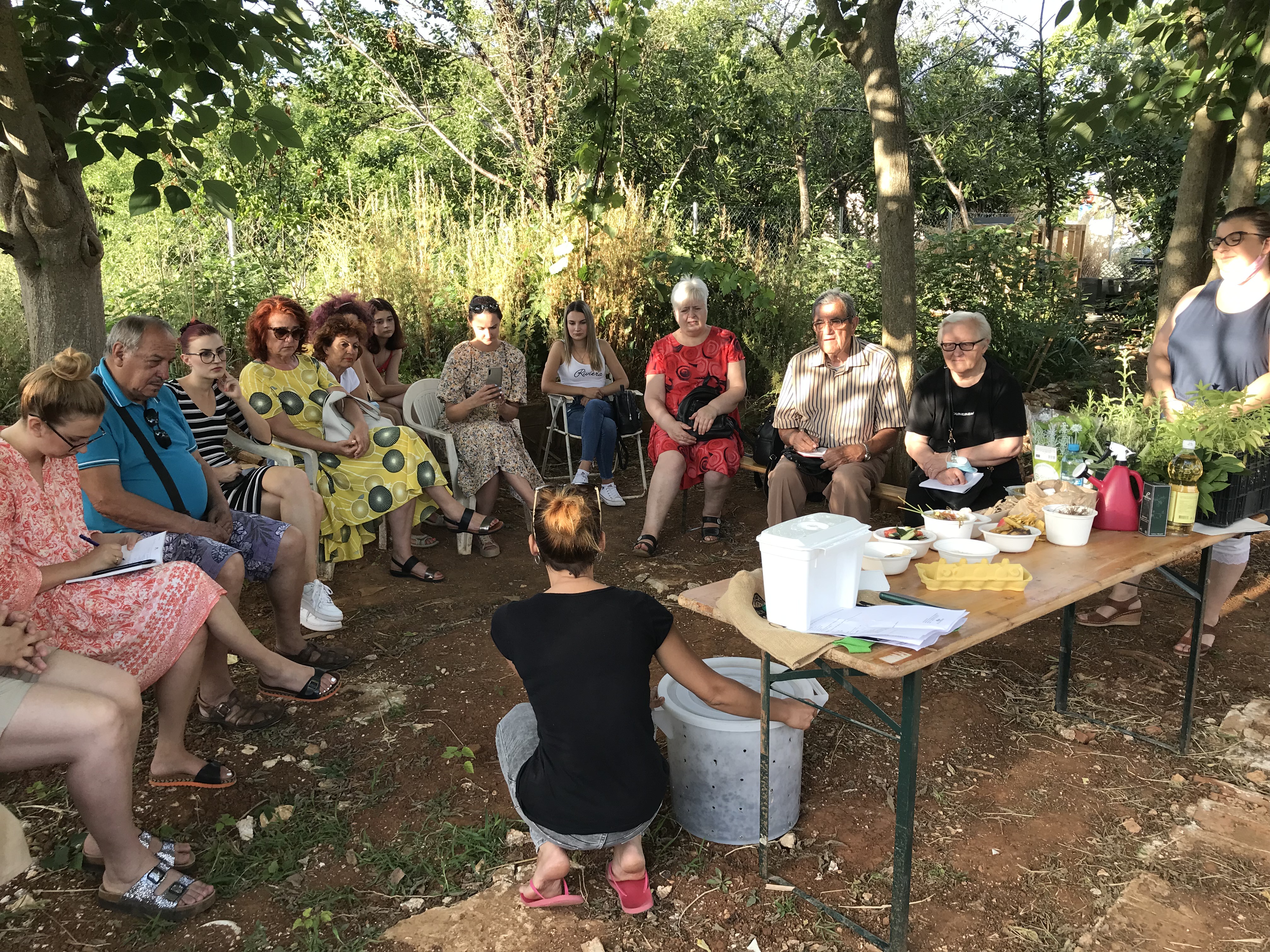 PULA Održana prva edukativna radionica u Društvenom vrtu