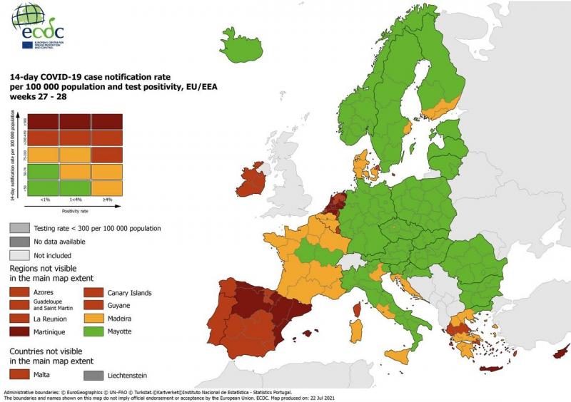 Hrvatska obala i dalje narančasta