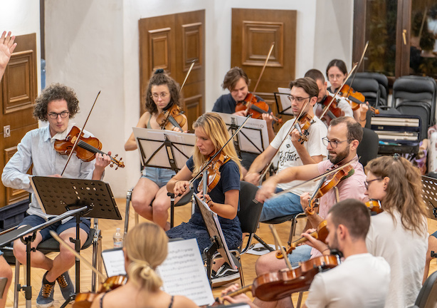 U GROŽNJANU I RAKLJU Zagrebački mladi filharmoničari – orkestar budućnosti