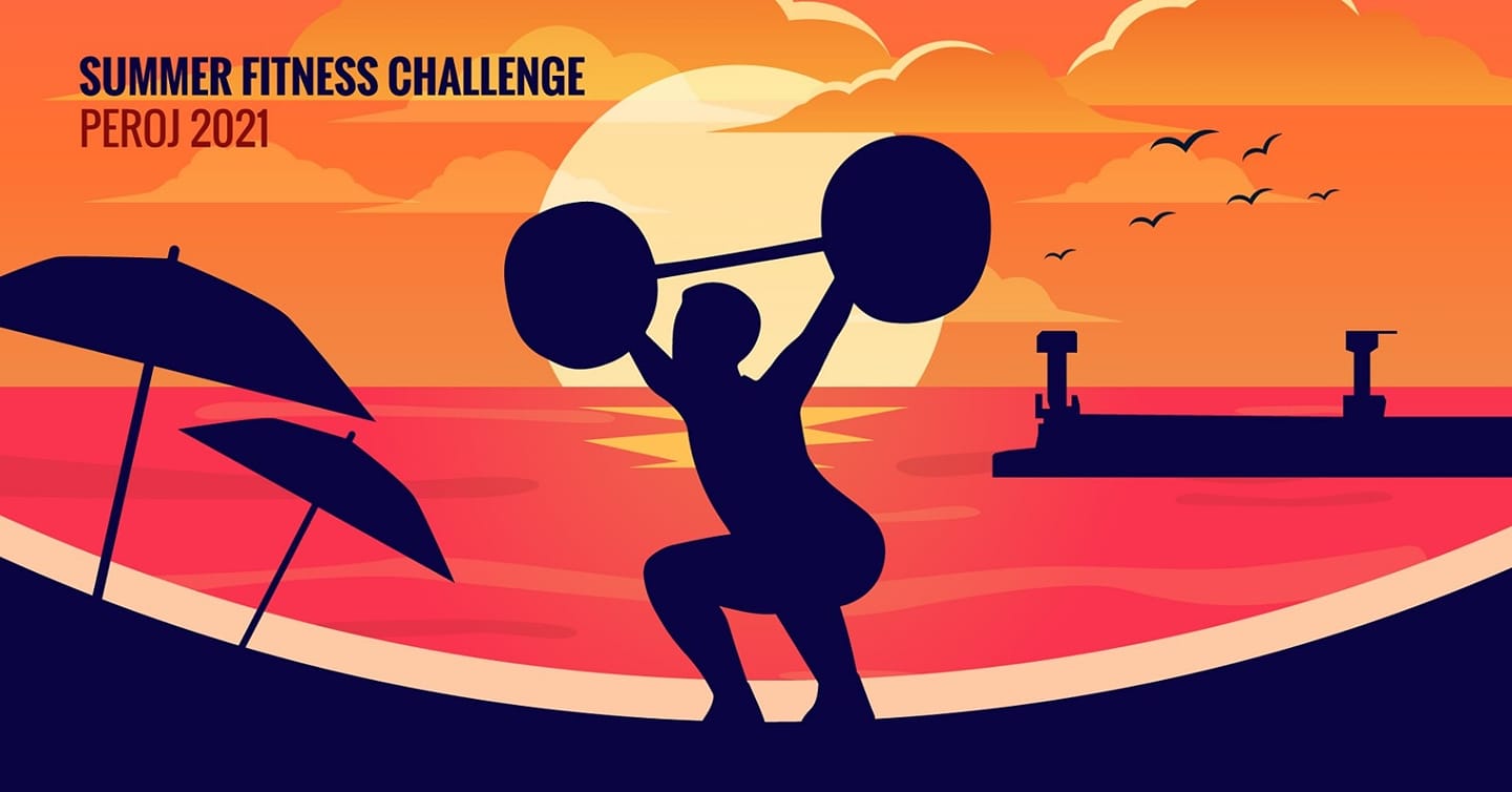 Sutra započinje Summer Fitness Challenge Peroj 2021. SNAGE ĆE ODMJERITI 'NAJFIT' HRVATI