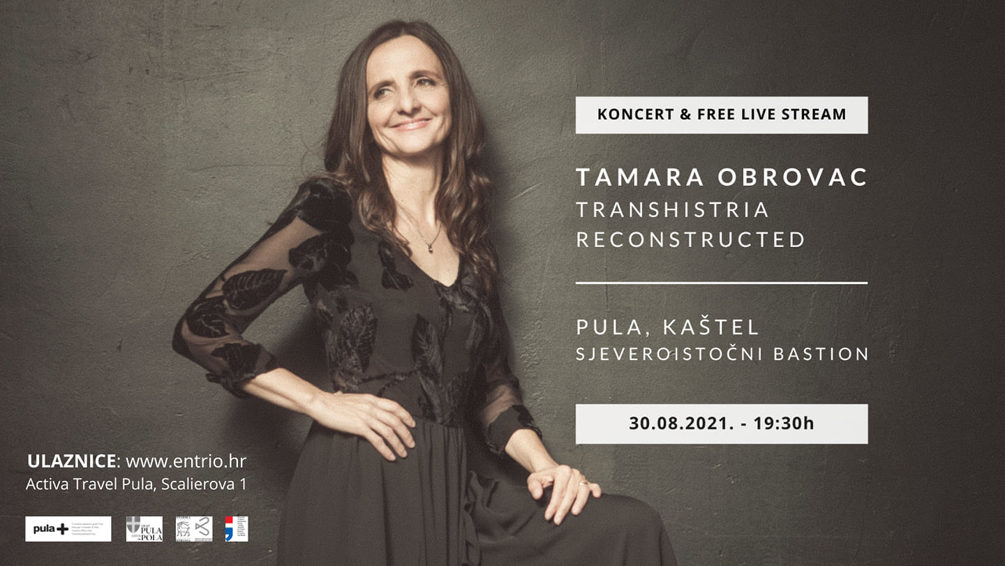 TAMARA OBROVAC NAJAVLJUJE još jedan Transhistria Reconstructed live koncert & stream