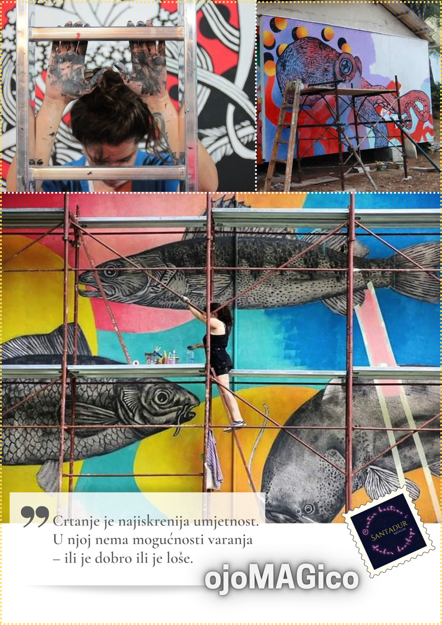 Medulin će ovog vikenda dobiti svoj prvi umjetnički mural
