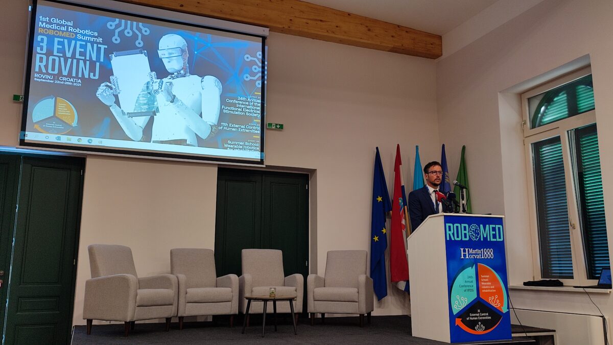 Rovinjska Specijalna bolnica 'Martin Horvat' domaćin 1. Globalnog kongresa medicinske robotike