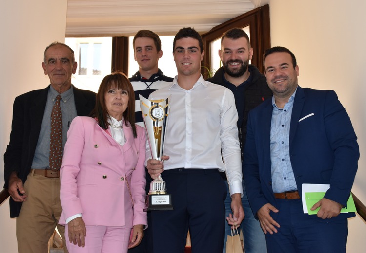 Državni prvaci u golfu na prijemu kod gradonačelnika Pule Filipa Zoričića