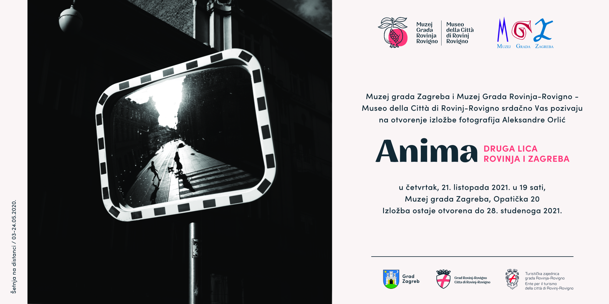 Izložba Anima Aleksandre Orlić KAKO JE KORONA POVEZALA ZAGREB I ROVINJ 