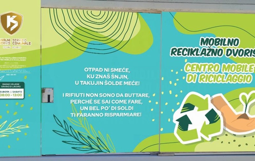 Ove subote u Kanfanar stiže reciklažno dvorište