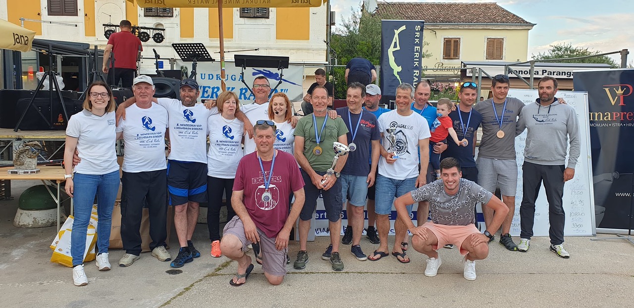 Održan 8. Memorijalni kup u podvodnom ribolovu Erik Radin u Novigradu