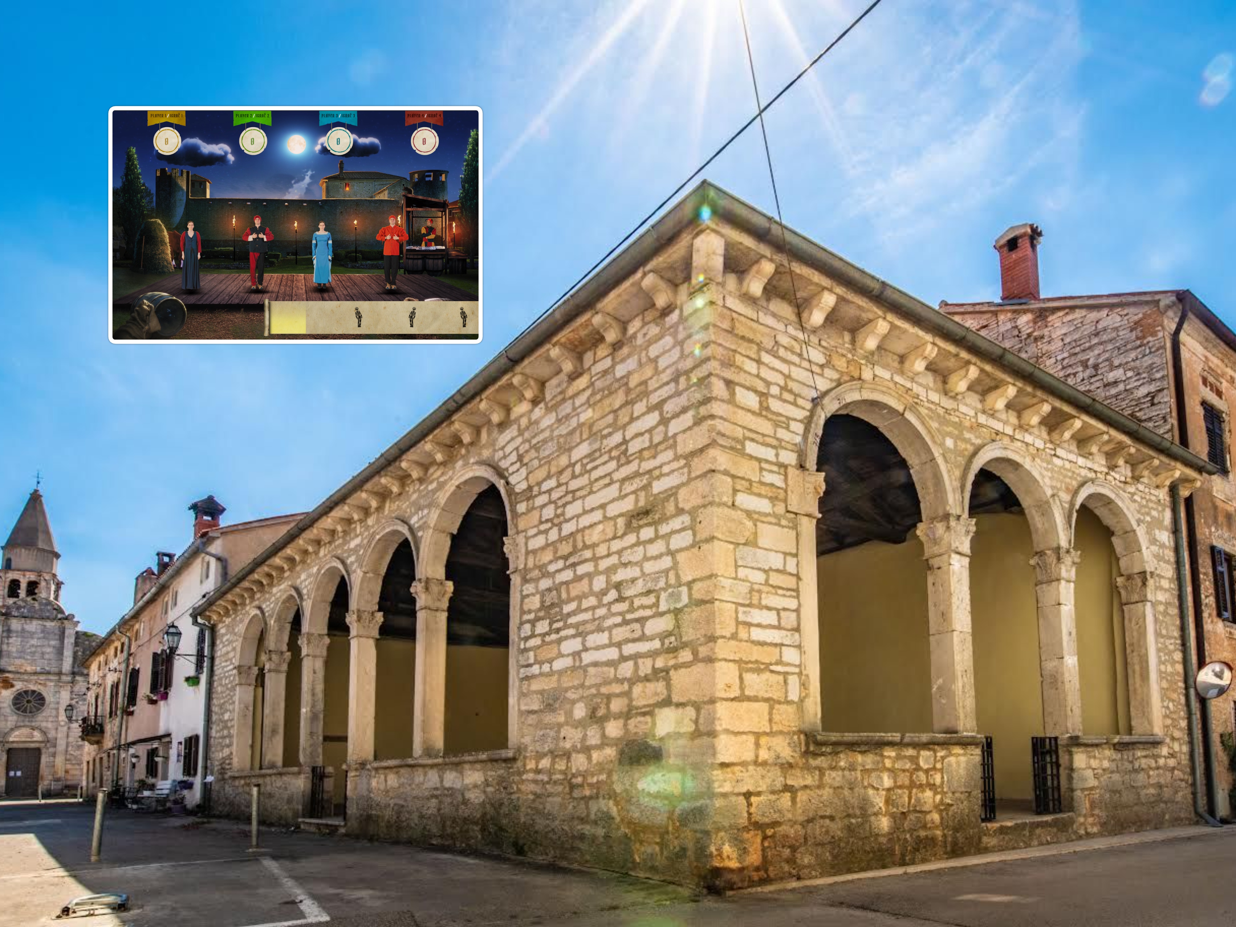 Multimedijalno uređena gradska loža u Svetvinčentu