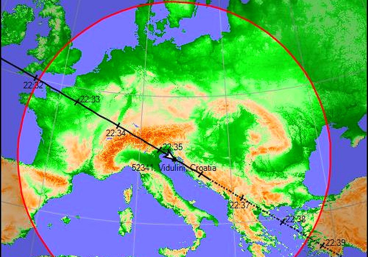 VEČERAS ISS IZNAD ISTRE Svemirska postaja vidljiva duž cijelog Jadrana