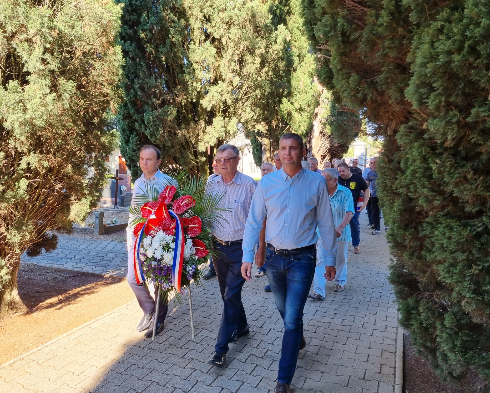 POREČ: Položeni vijenci uoči Dana pobjede i domovinske zahvalnosti i Dana hrvatskih branitelja