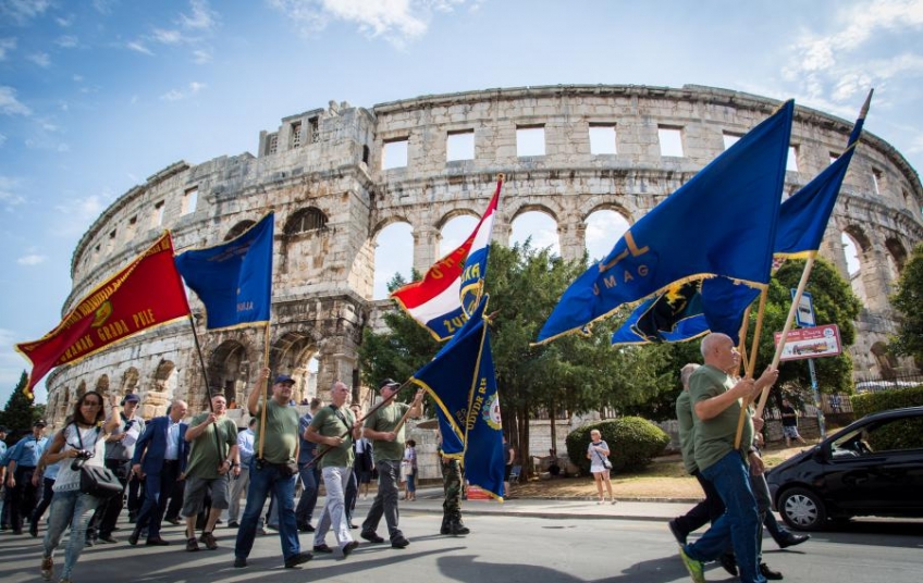 U Puli danas 10. jubilarni Mimohod hrvatskih branitelja Istarske županije