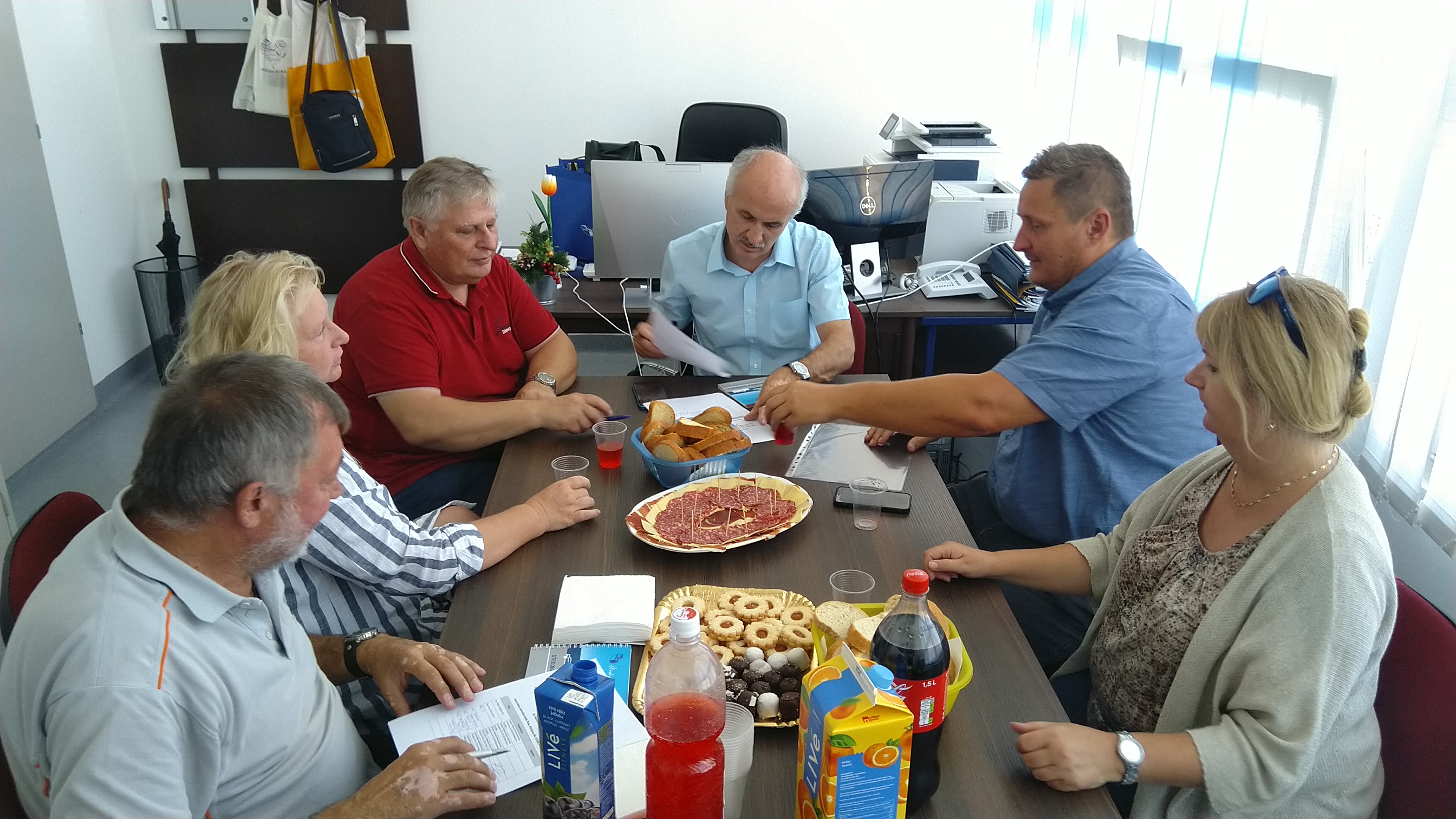 MEĐUNARODNA SURADNJA SREDNJIH ŠKOLA Slovačka delegacija u radnom posjetu kolegama u Puli