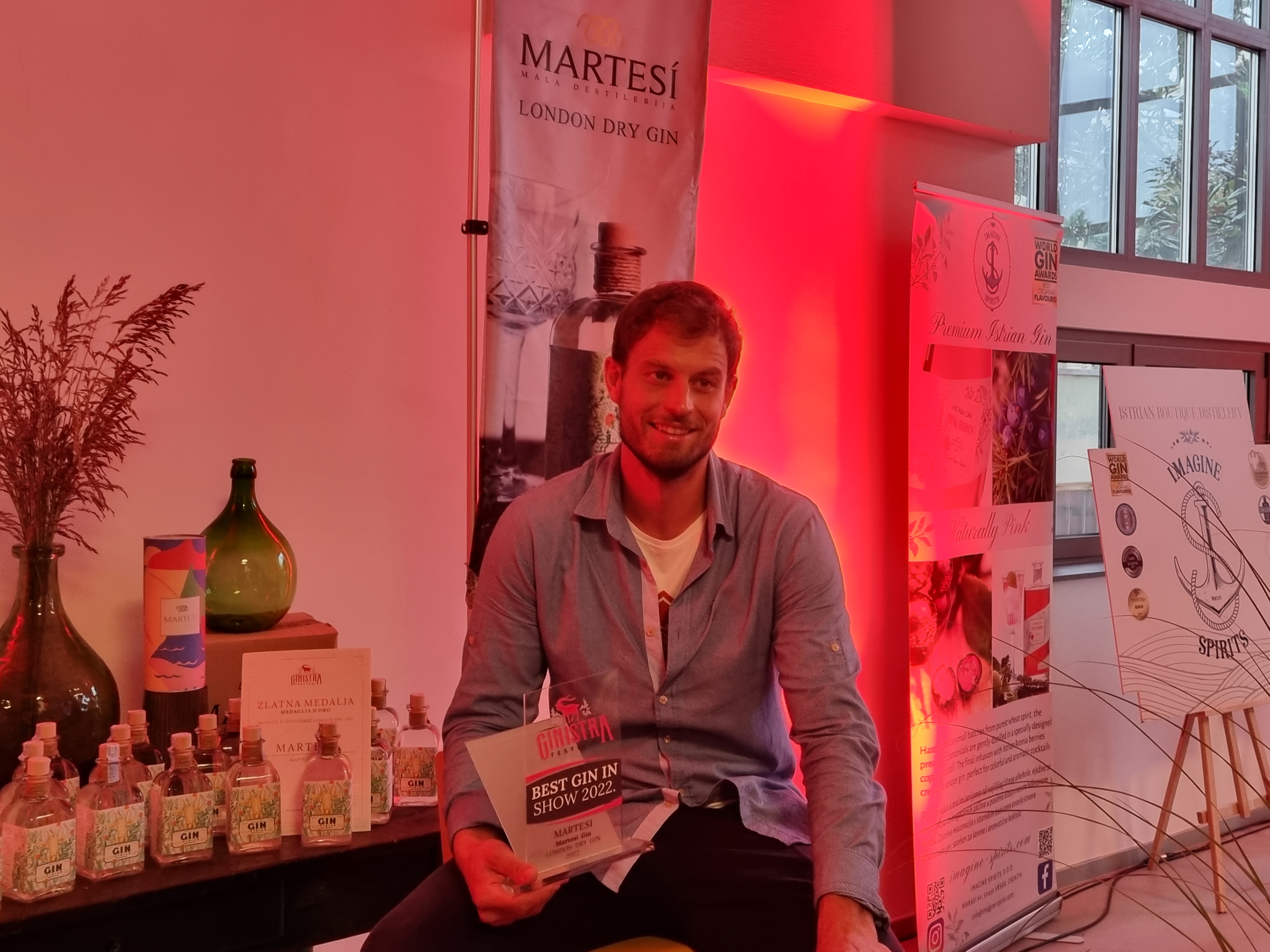 Gin destilerije Martesi pobjednik 1. GinIstra Festivala