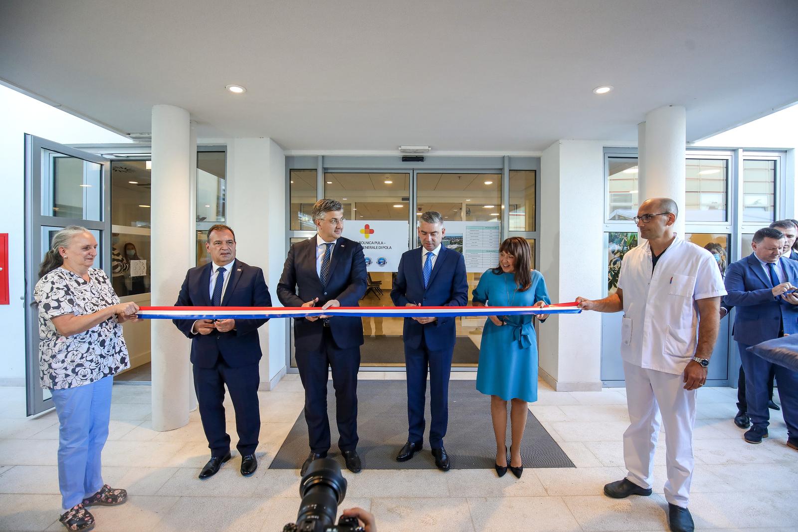 SVEČANO OTVORENA OB PULA! Plenković: Svjesni smo koliko je ovako moderna bolnica bila potrebna žiteljima Istre!