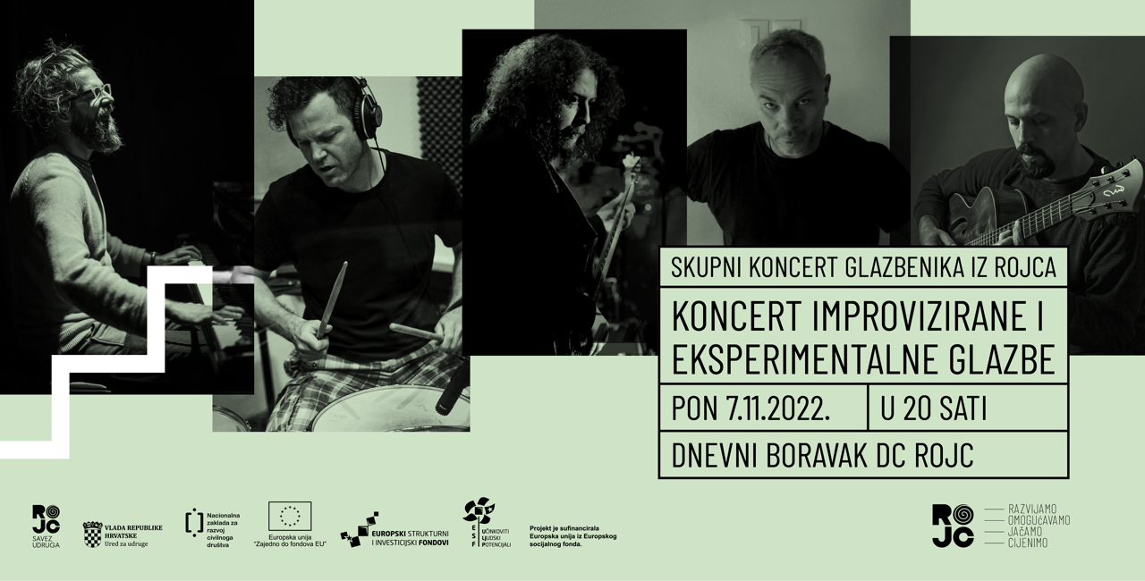 PULA Večeras u Rojcu Koncert eksperimentalne i improvizirane glazbe