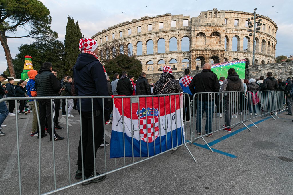 PULA Zbog kiše otkazano praćenje utakmica na Karolini