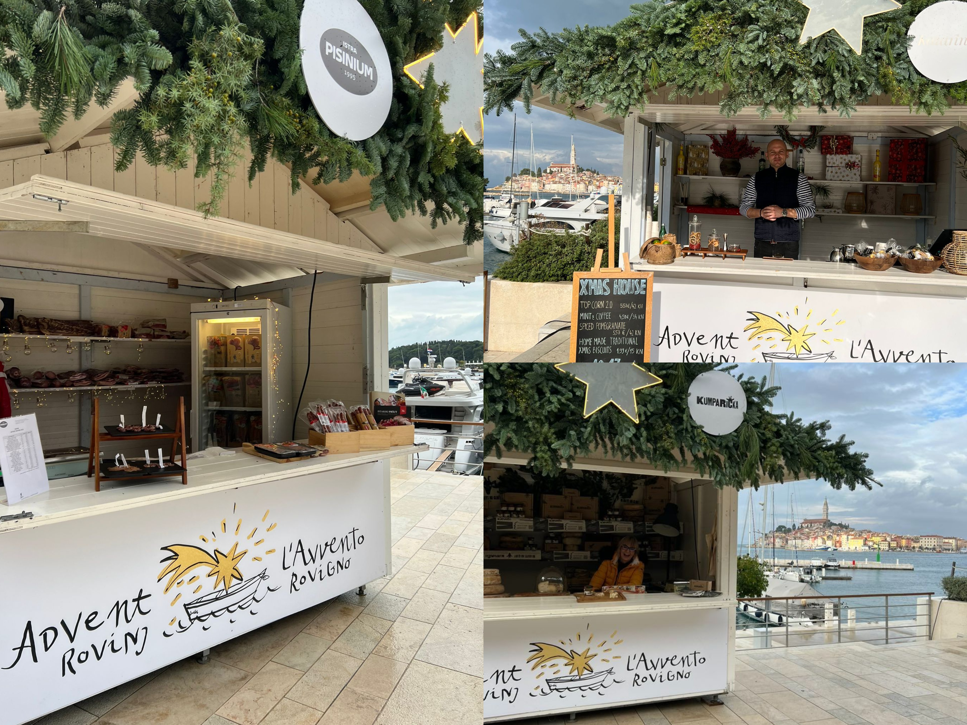 ROVINJ Adventske kućice na Lungomare šetnici ovog vikenda otvaraju svoja vrata i prozorčiće uz zabavni program