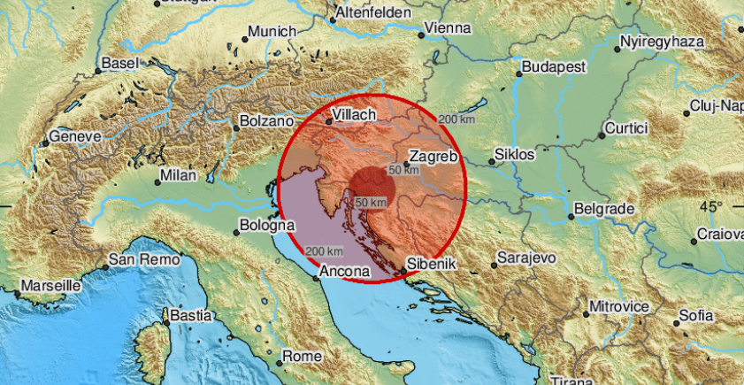 JAK POTRES NA KRKU Tresla se i cijela Istra - Rovinj, Pula, Poreč, Labin, Pazin...