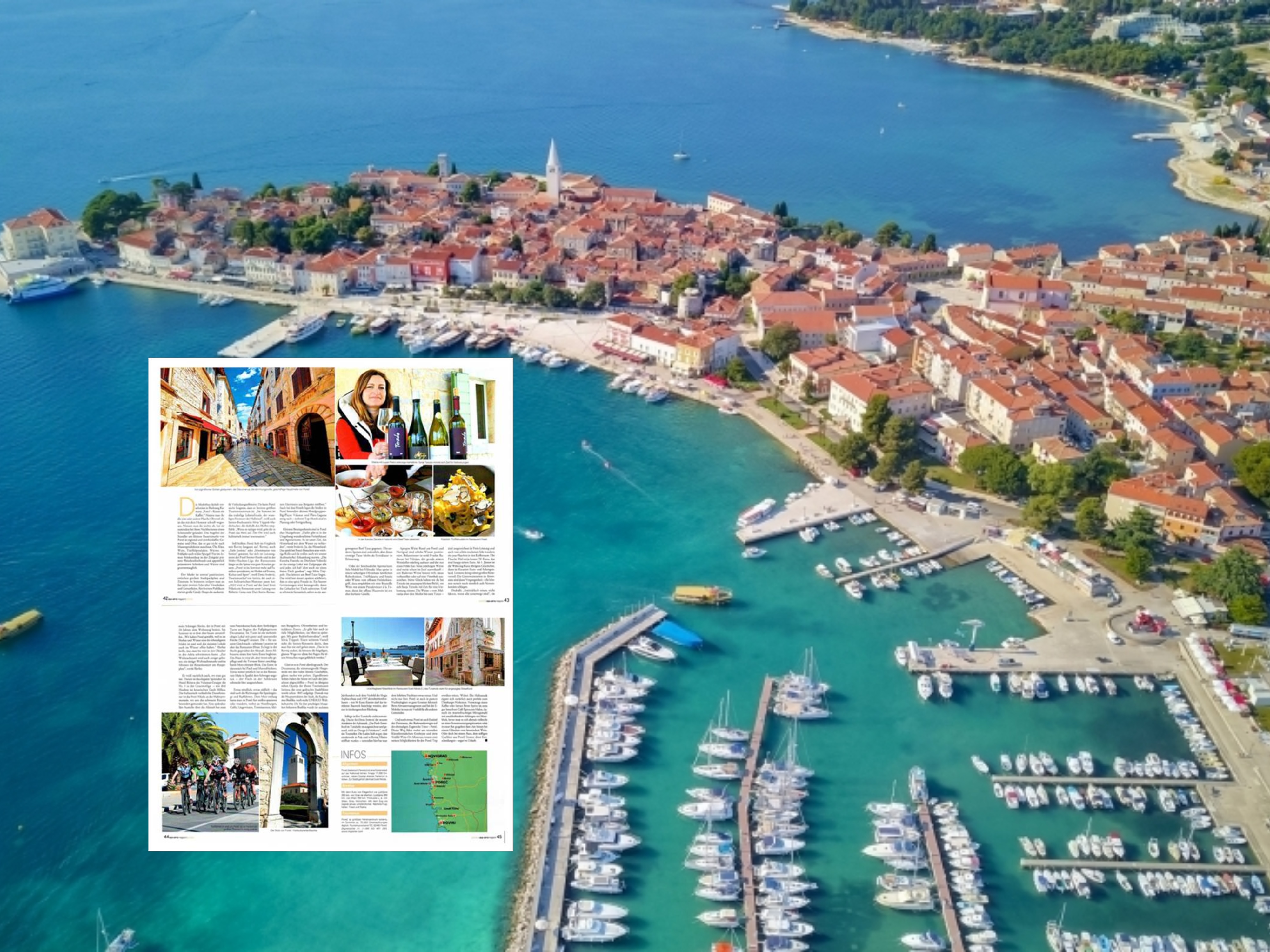 Poznati Alpe Adria Magazin Reisen mit Genuss objavio reportažu o Poreču