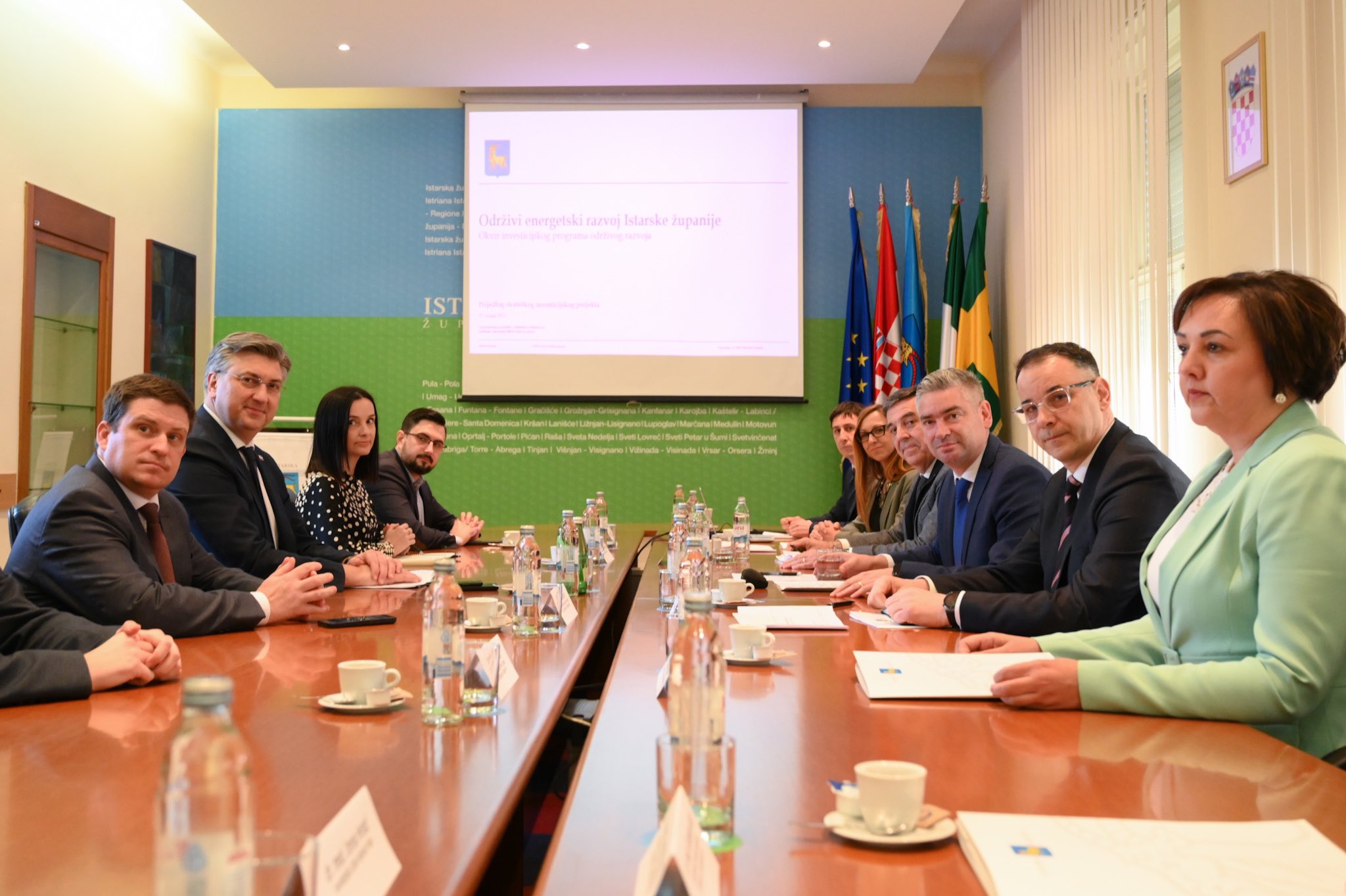 Premijer Plenković: Vlada RH i Istarska županija nastavljaju dobru suradnju
