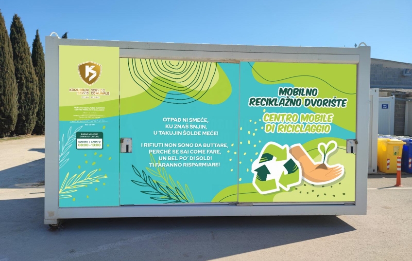 Ove subote u Kanfanar stiže mobilno reciklažno dvorište