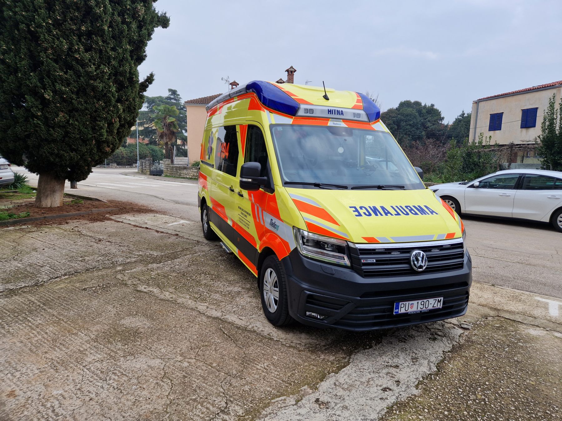 Rovinj: Muškarac pao sa skele i zadobio teške ozlijede