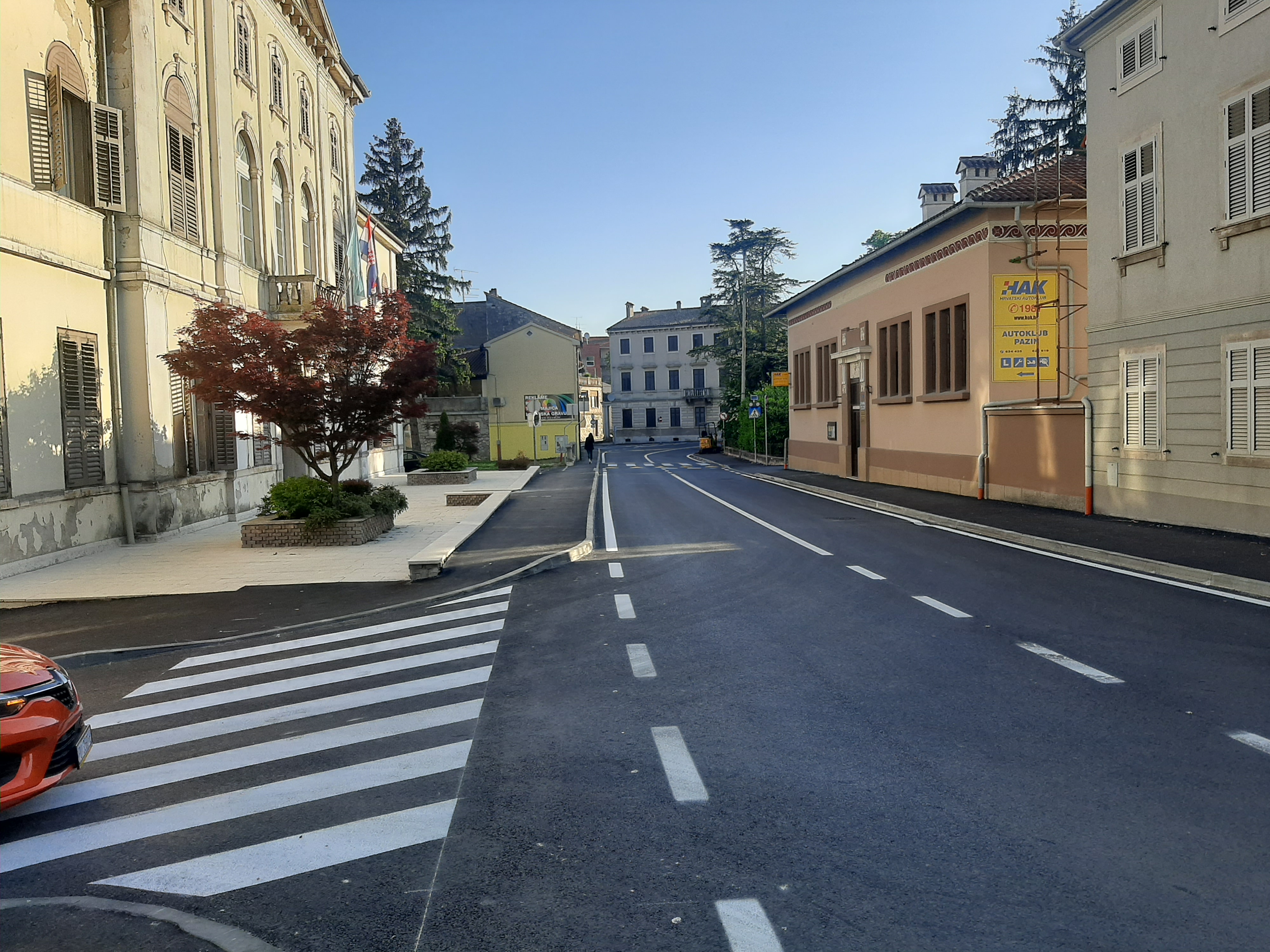 U promet puštena obnovljena dionica ceste kroz centar Pazina