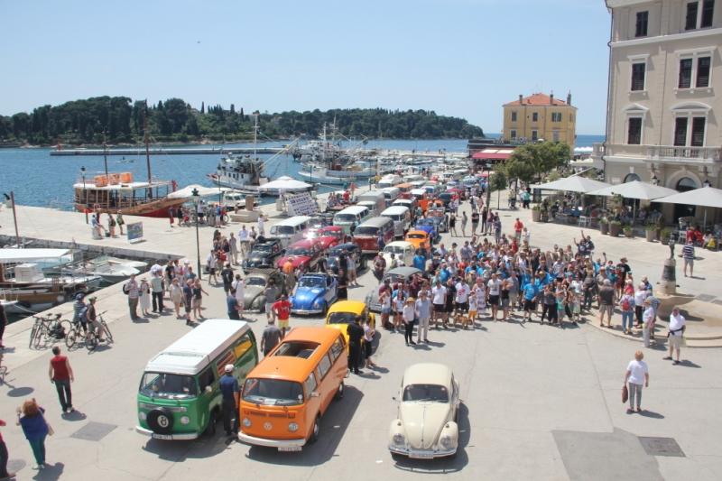 POVRATAK U PROŠLOST U centru Rovinja ove nedjelje izložba legendarnih VW oldtimera