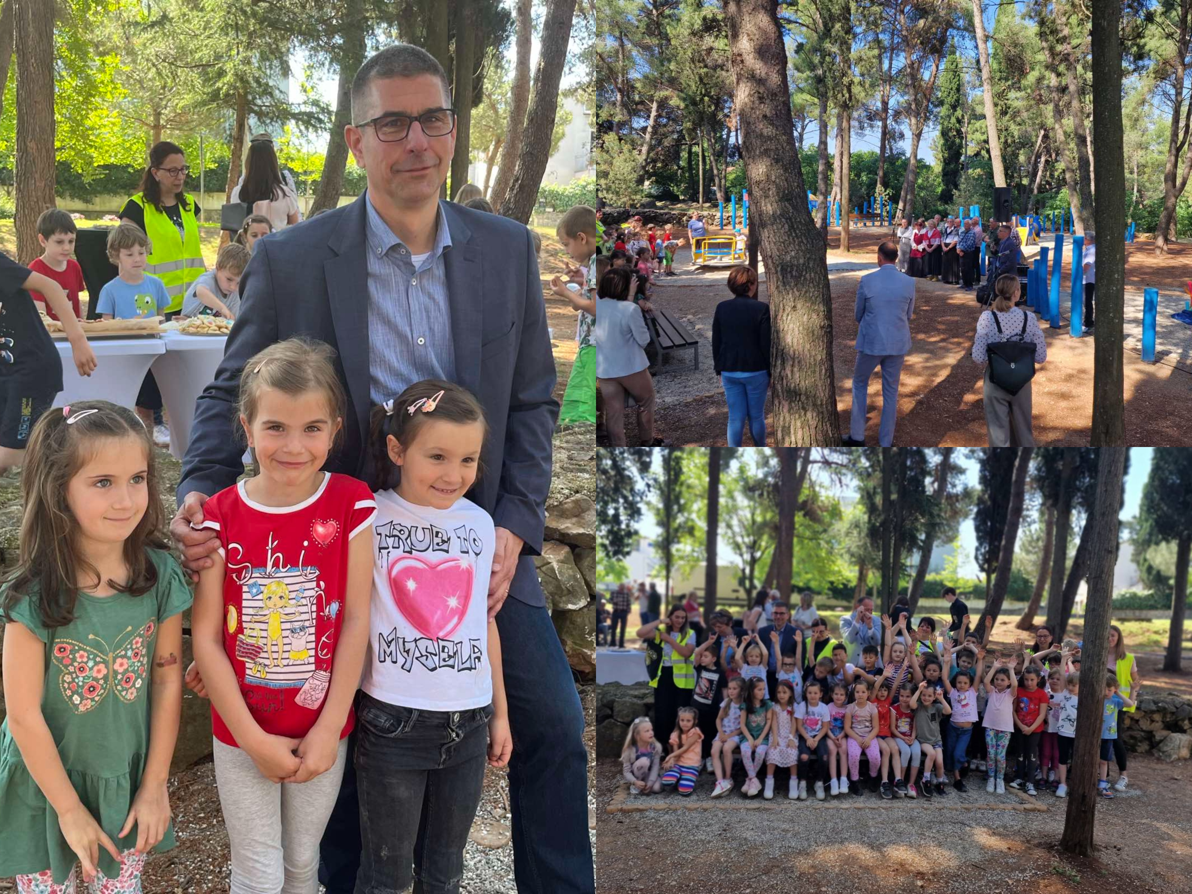 VELIKI OSMJESI NA LICIMA MALIŠANA U Rovinju svečano otvoren novouređeni dječji park posvećen ribarskoj tradiciji