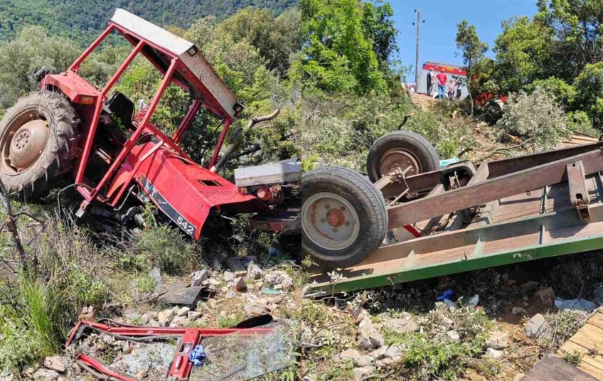 STRAŠNE SCENE KOD LABINA Traktor s maturantima sletio s ceste, učenici prevezeni u OB Pula i KBC Rijeka