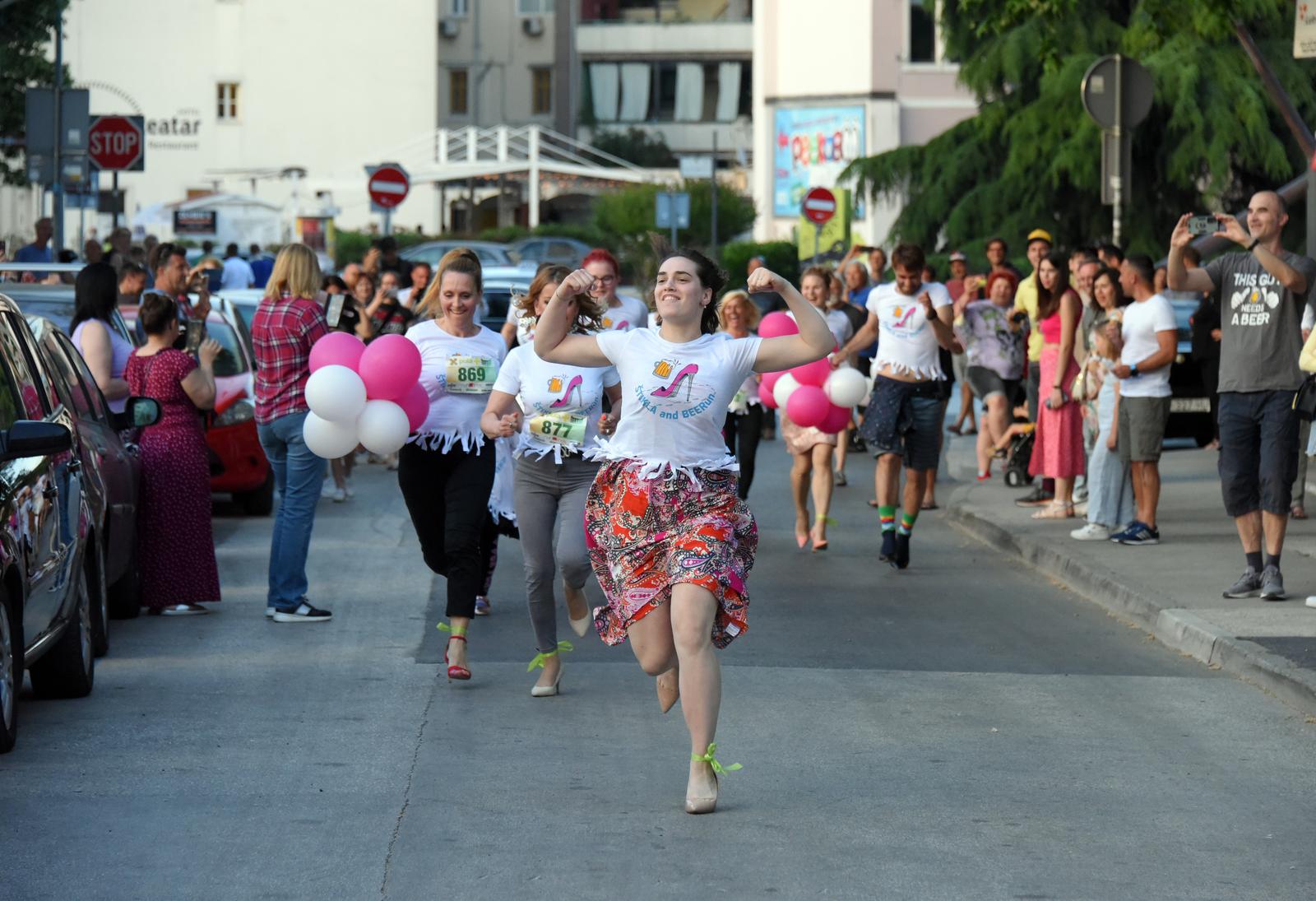 ZANIMLJIVO I VESELO U centru Pule održana šesta utrka ''Štikla Run'' 