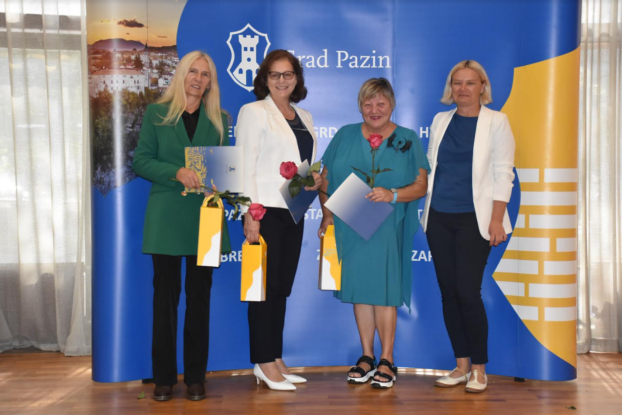 PAZIN Obilježen Svjetski dan učitelja: Dubravka Mišura, Livija Žufić i ...