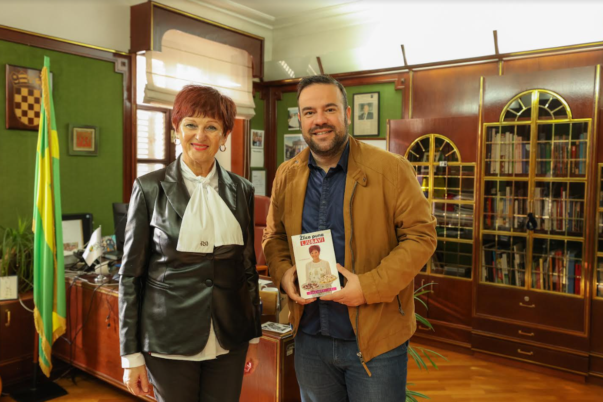 Gradonačelnik Pule održao prijem za Vesnu Nežić Ružić 