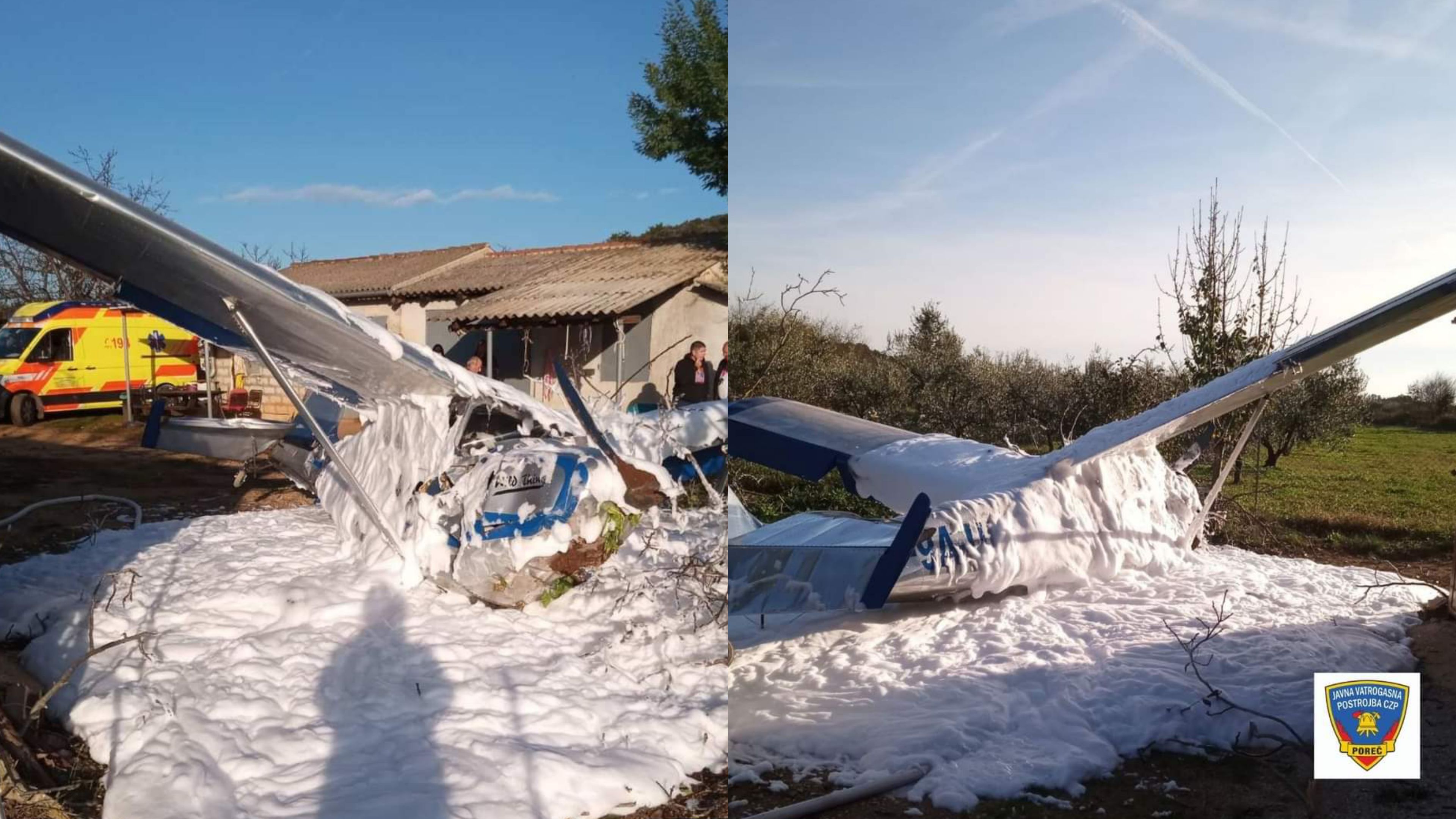 VRSAR U zrakoplovu koji se srušio bile su dvije osobe