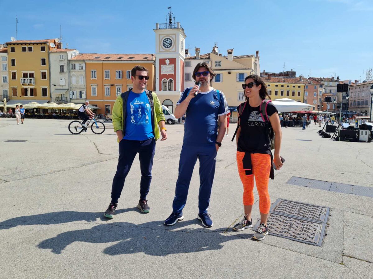 Matrišnjak z muštaci poziva građane Rovinja na rekreaciju u sklopu manifestacije 'Promijenimo lice muškog zdravlja'