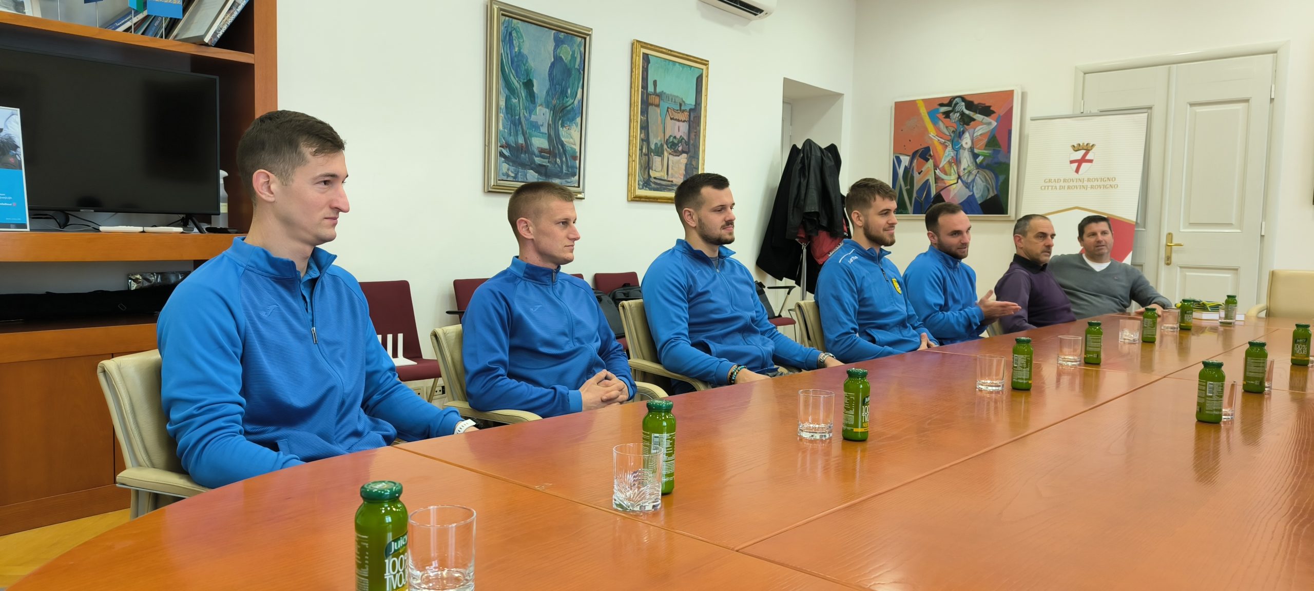 U rovinjskoj Gradskoj palači održan prijem za NK Rovinj