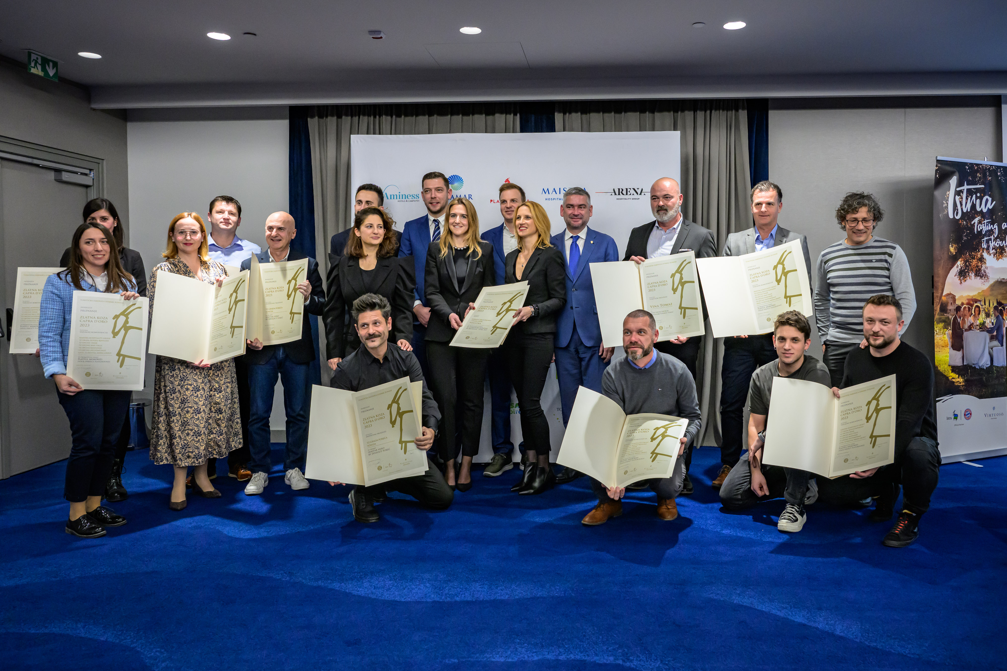 NAGRAĐENI LAUREATI! U Puli dodjeljene godišnje nagrade Zlatna koza - Capra d'oro