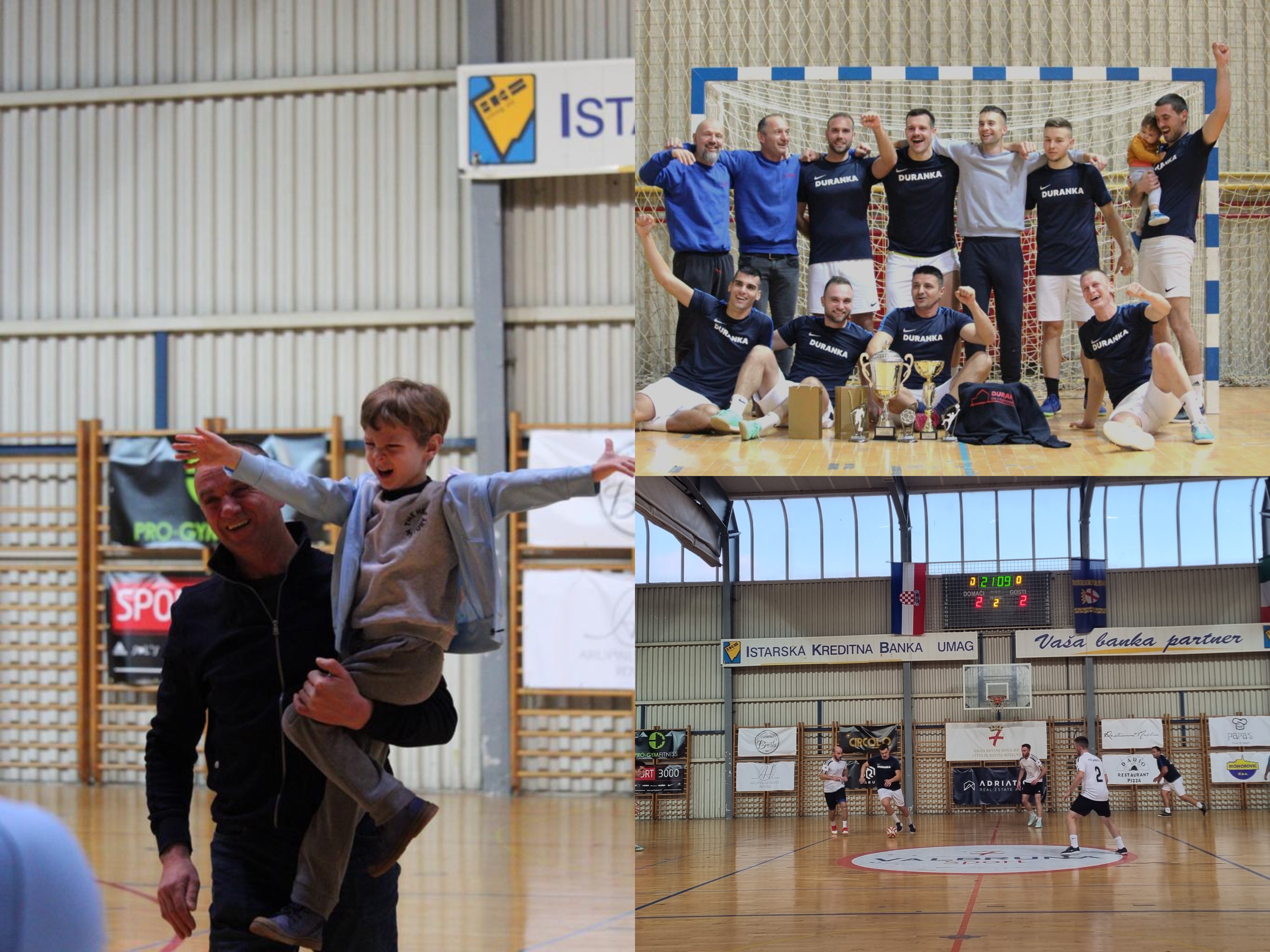 Zimska liga Grada Rovinja završila pobjedom ekipe Duranka SPORTSKI DOGAĐAJ UZ HUMANITARNU NOTU