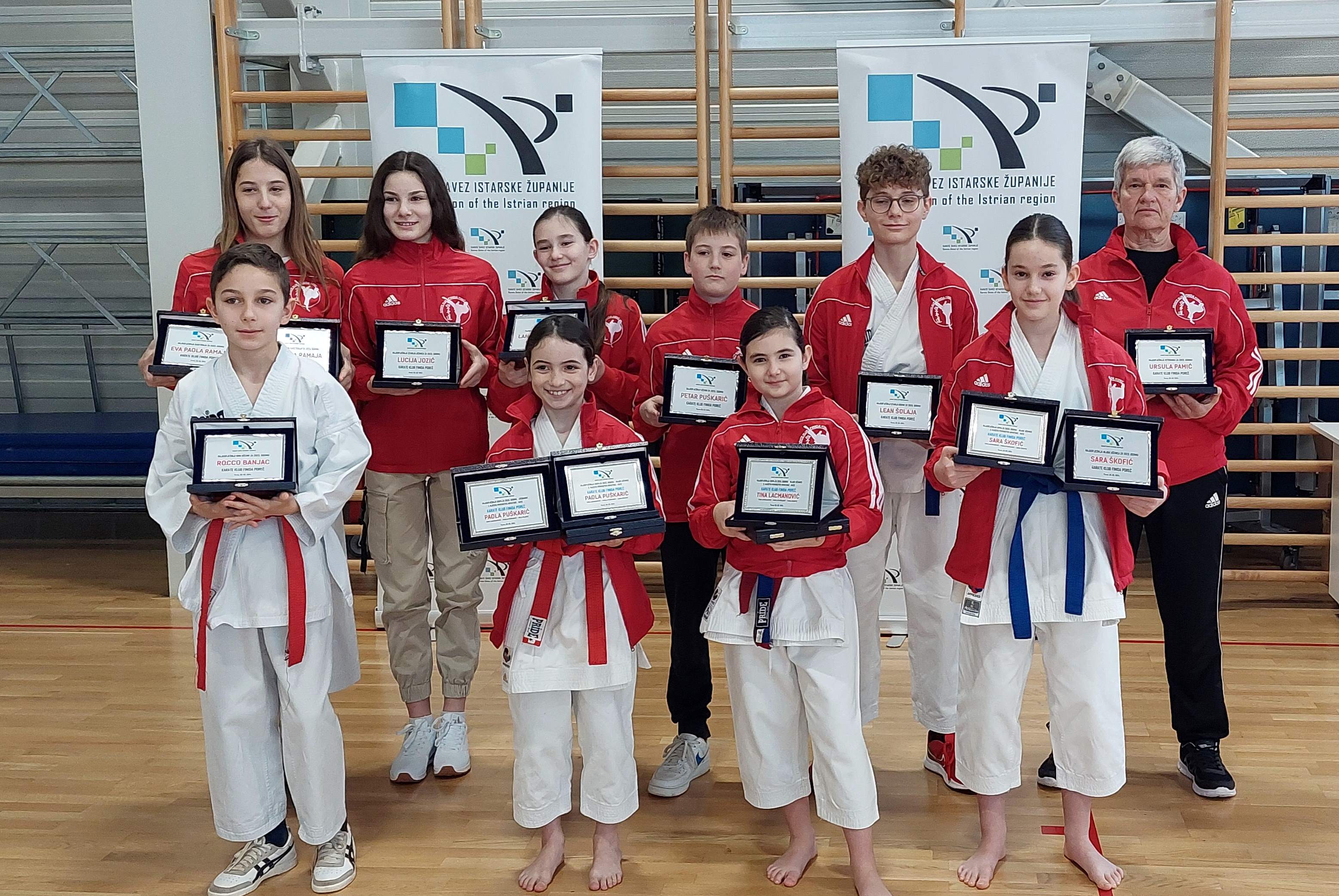 FINIDA IZDOMINIRALA Karate savez Istarske županije dodijelio priznanja ...