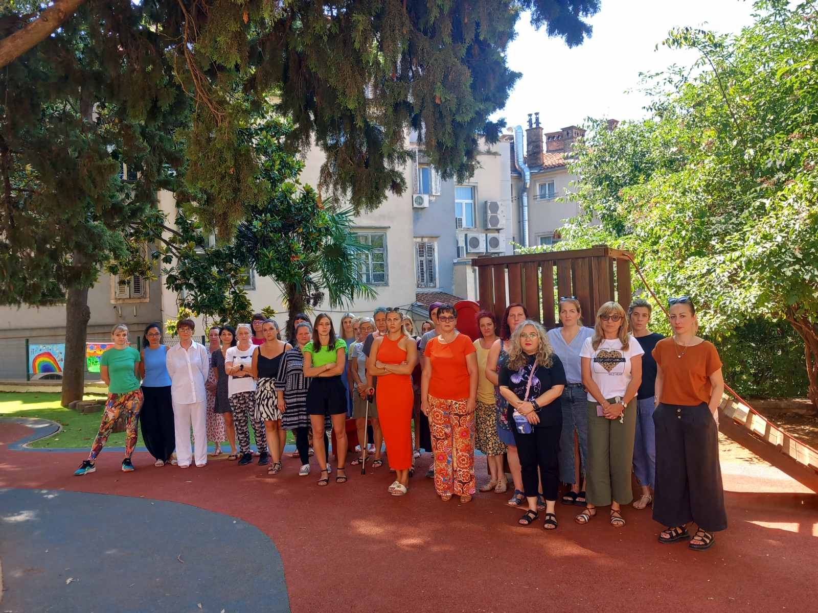 Velika podrška djelatnicima u štrajku: 95% roditelja danas nije dovelo djecu u pulske vrtiće