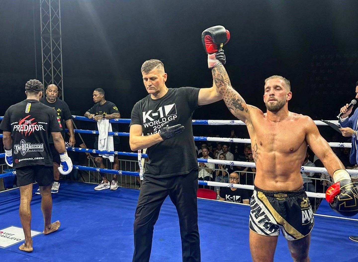 Kickboksač Teo Mikelić iz Vodnjana ostvario veliku pobjedu na K1 World Gran Prixu u Sarajevu
