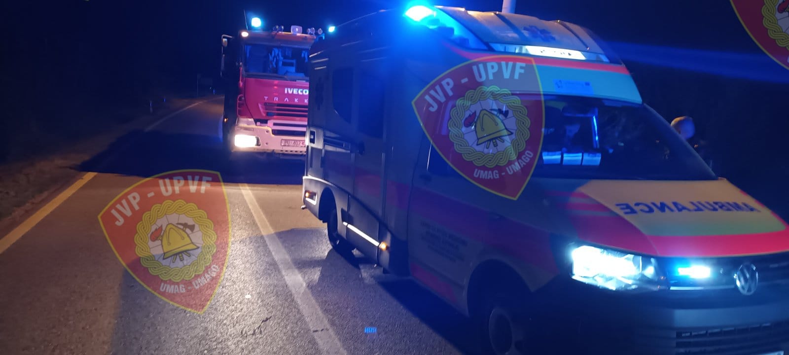 U požaru auto prikolice stradali pas i zaposlenik jednog istarskog kampa