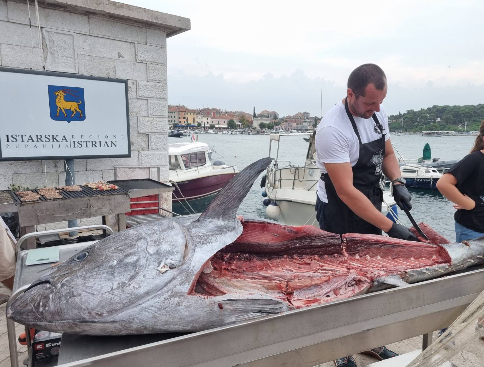 TUNA FEST U ROVINJU Ponovno imate priliku kušati friško ulovljenu tunu, ovog puta tešku čak 100 kilograma!