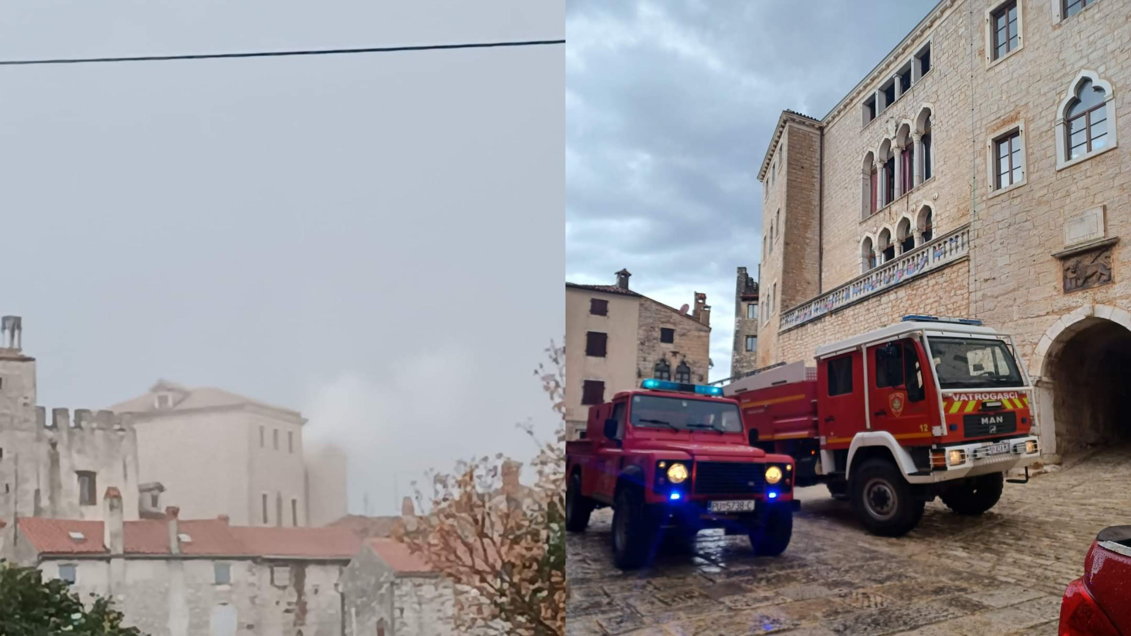 NAKON UDARA GROMA Vatrogasci: Nije bilo požara u Kaštelu Bembo u Balama