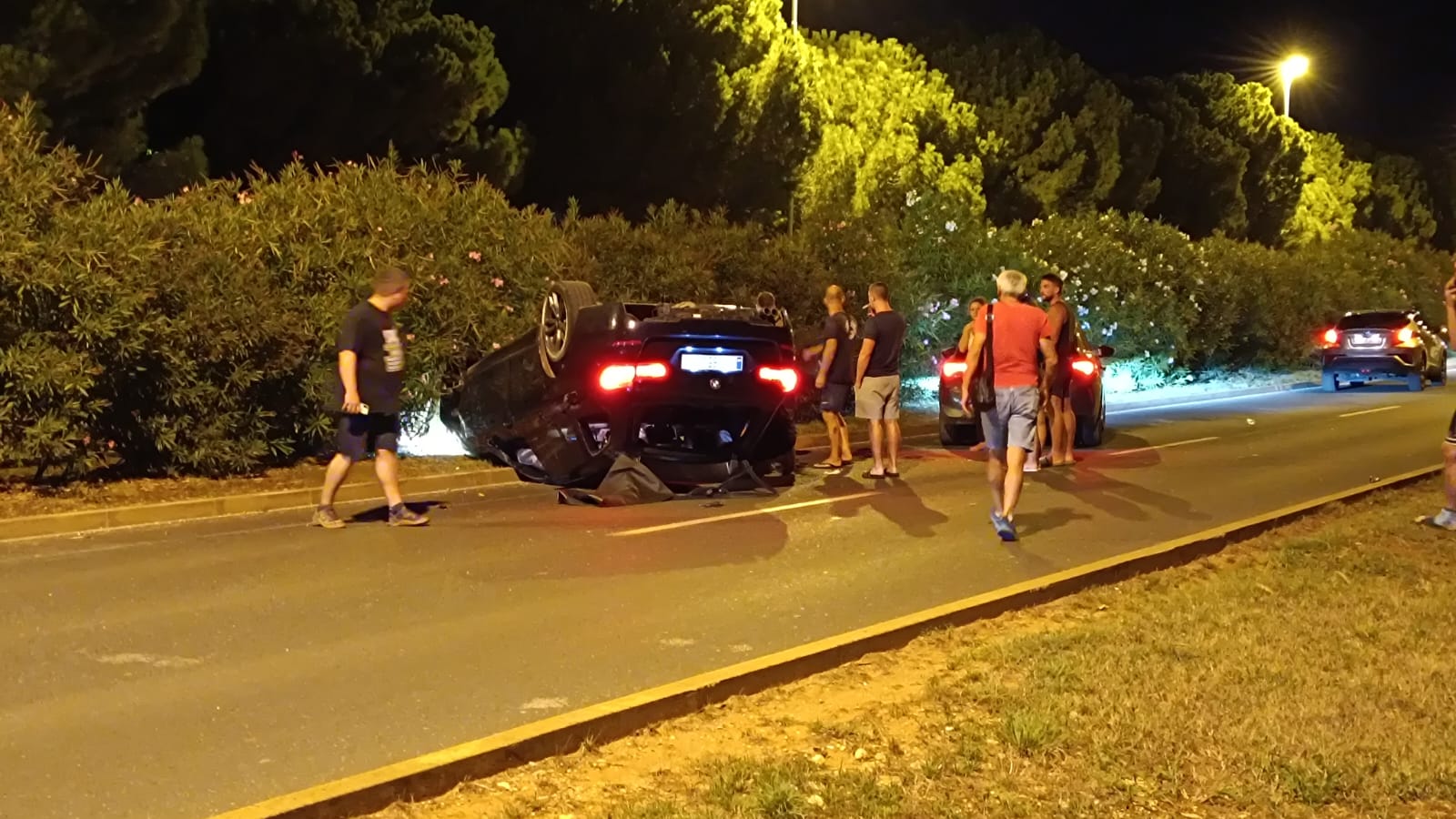 (VIDEO/FOTO) Teška prometna nesreća na pulskoj zaobilaznici