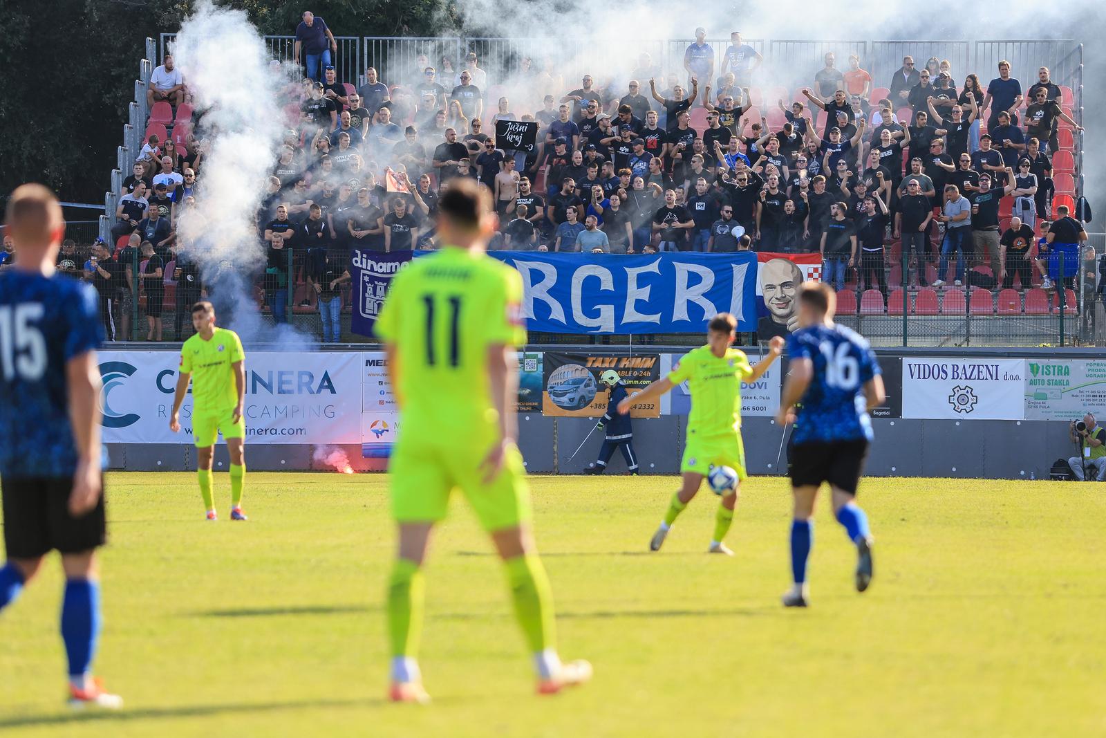 U sjajnoj atmosferi Banjole ugostile Dinamo, aktualni prvak očekivano slavio, a domaćin hrabro odigrao