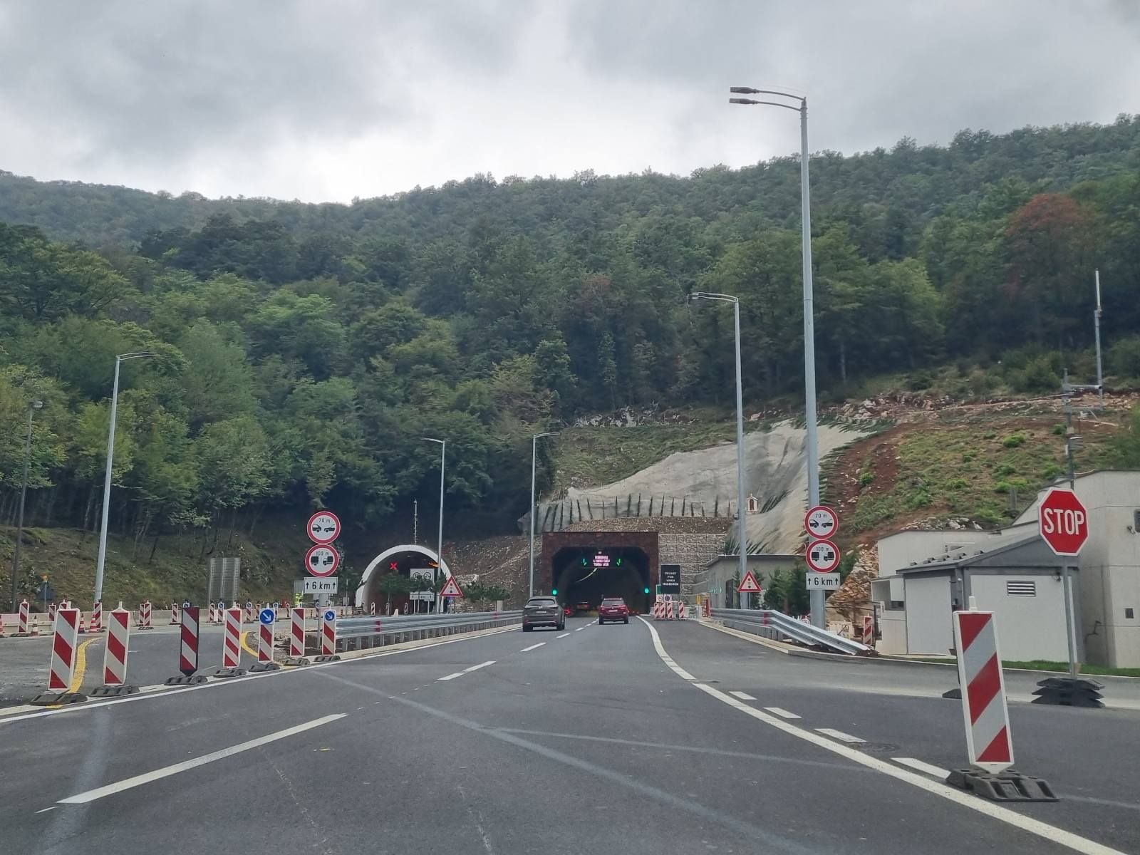 Zatvara se stara cijev tunela Učka, neko će se vrijeme prometovati samo kroz novu